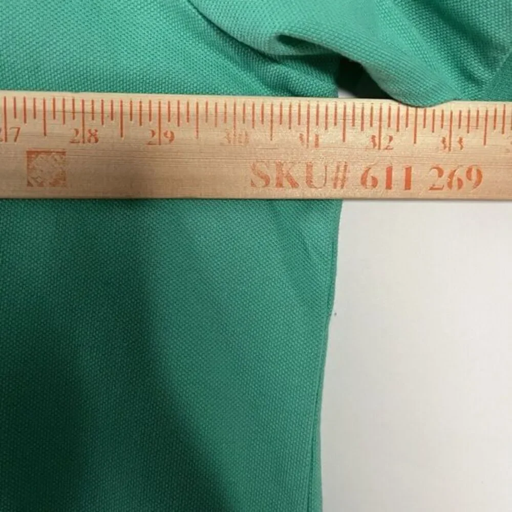 Polo Ralph Lauren Short Sleeve Polo Size 4XB Turquoise Green Preppy Golf Office‎